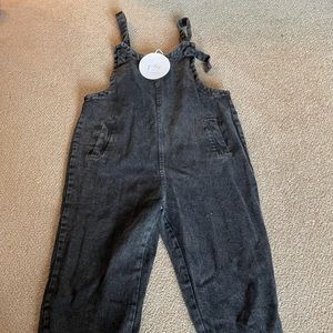 Black Princess Polly overalls